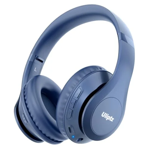 Uliptz Navy Blue headphones